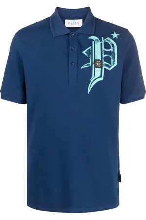 Philipp Plein Logo-print cotton polo shirt