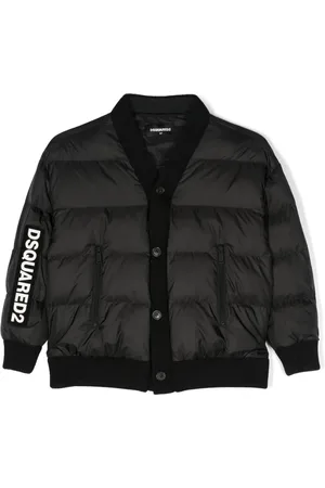 Dsquared2 Logo-patch padded jacket