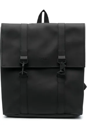 Rains MSN logo-debossed backpack