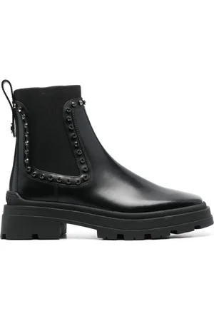 Jimmy Choo Veronique crystal-embellished leather boots