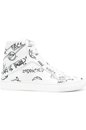 Zadig & Voltaire High Flash high-top leather sneakers