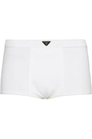 Prada Triangle-logo jersey boxer shorts