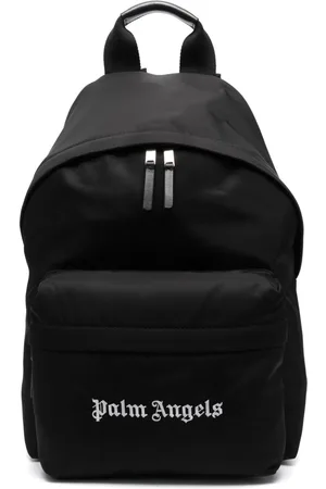 Palm Angels Logo-embroidered backpack