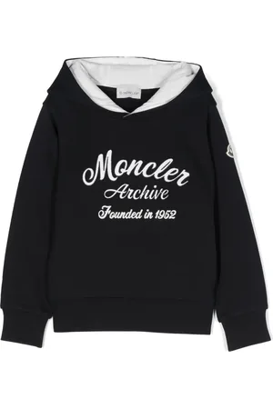 Moncler Logo-appliqué cotton hoodie