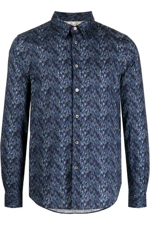 Paul Smith Abstract-print long-sleeved shirt