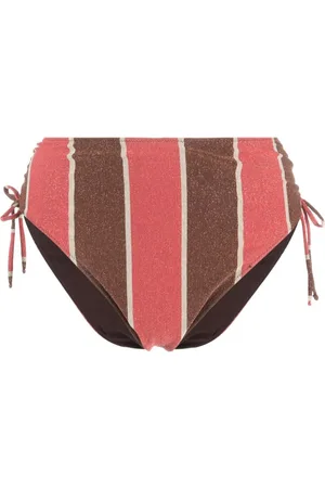 MC2 SAINT BARTH Striped bikini bottoms