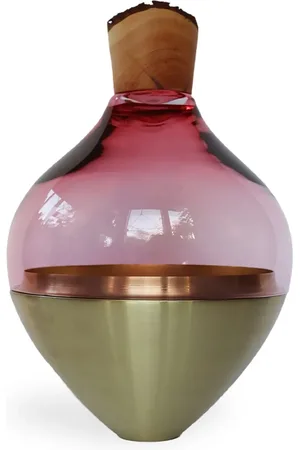 Utopia & Utility Rose India 2 geometric-body vase (38cm)