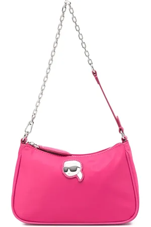 Karl Lagerfeld Ikonik Karl patch shoulder bag