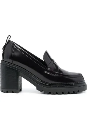 Sergio Rossi Joan 90mm leather loafers