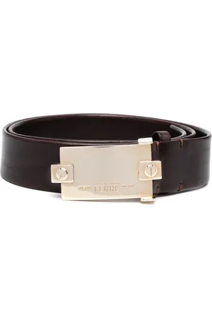 Gianfranco Ferré 1990s logo-engraved belt