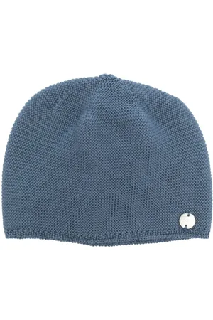 PAZ RODRIGUEZ Button-detail wool beanie
