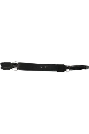 Gianfranco Ferré 2000s fringed leather belt