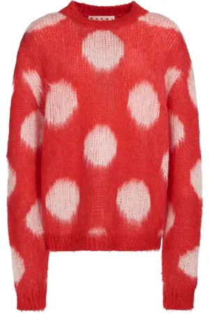 Marni Polka-dot intarsia jumper