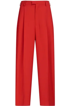 Marni Tropical tailored wool trousers