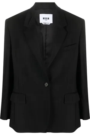 Msgm Notched-lapels single-breasted blazer