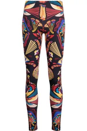 La DoubleJ Nephthys-print long leggings