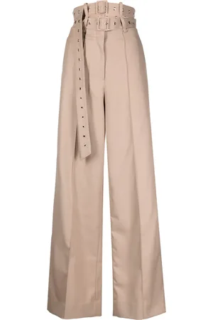 Rokh Belted wide-leg trousers
