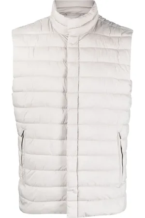 HERNO Padded press-stud vest