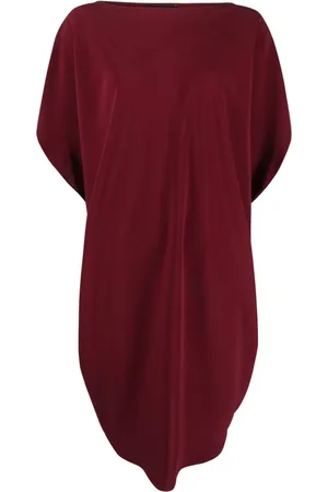 GIANLUCA CAPANNOLO Celia boat-neck mini dress