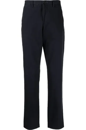 Paul Smith Zebra-embroidered straight-leg trousers