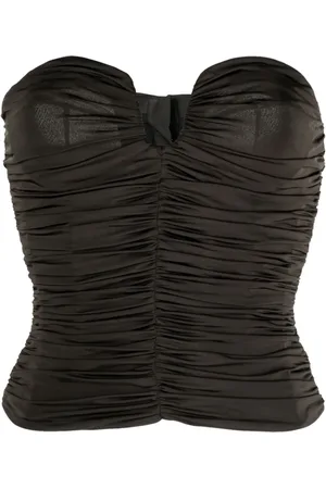 MAGDA BUTRYM Ruched corset top