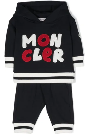 Moncler Logo-appliqué chenille tracksuit set