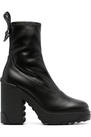 Moncler Splora leather ankle boots