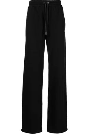 OFF-WHITE Stitch Diag cotton track pants
