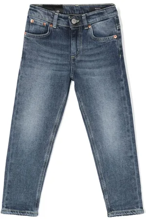 Dondup Straight-leg mid-rise jeans