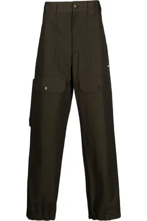 Msgm Cargo-pocket ripstop tapered trousers