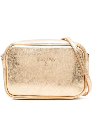Patrizia Pepe Metallic-effect crossbody bag