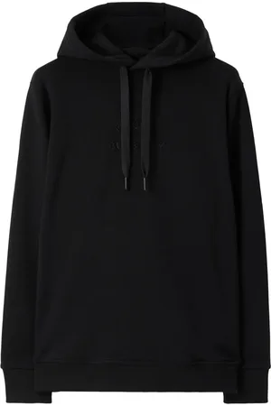 Burberry EKD-embroidered cotton hoodie