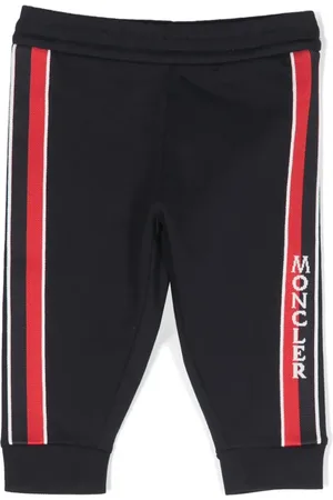 Moncler Logo-print side-stripe track pants