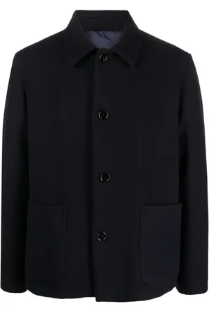 Dondup Spread-collar button-up shirt jacket