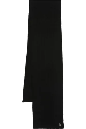 Ralph Lauren Polo Pony cable-knit scarf