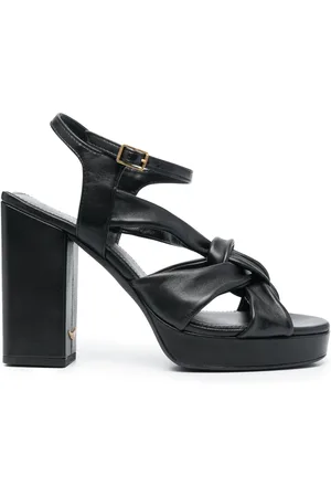 Zadig & Voltaire Forget Me Knot leather sandals