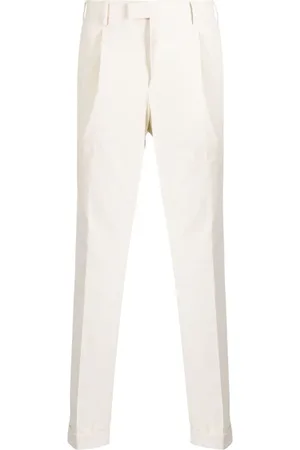 PT Torino Pressed-crease straight-leg trousers