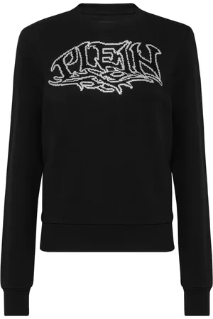 Philipp Plein Logo-embellished cotton sweatshirt
