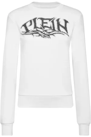 Philipp Plein Logo-embellished cotton sweatshirt