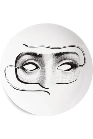 FORNASETTI Tema E Variazioni porcelain plate (26cm)