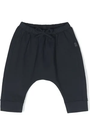 TEDDY & MINOU Logo-tag drawstring track pants
