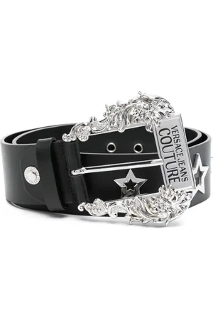 VERSACE Star Couture leather belt