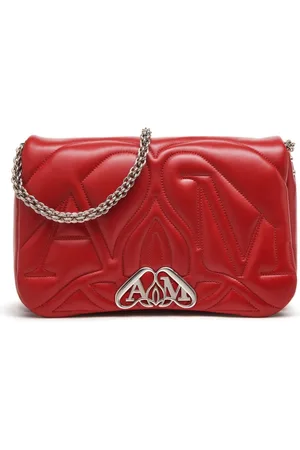 Alexander McQueen The Seal leather shoulder bag