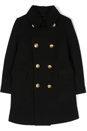 Dsquared2 Double-breasted wool blend coat