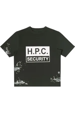 Heron Preston Security logo-print cotton T-shirt