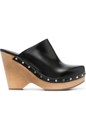 Isabel Marant 115mm Tsuko leather clogs