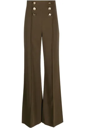 Elisabetta Franchi High-waist palazzo trousers