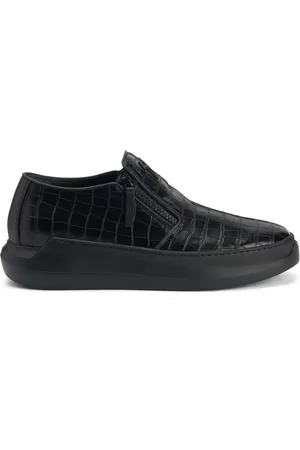 Giuseppe Zanotti Conley leather zip-up sneakers