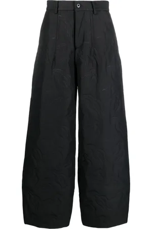 Feng Chen Wang Deconstructed wide-leg trousers