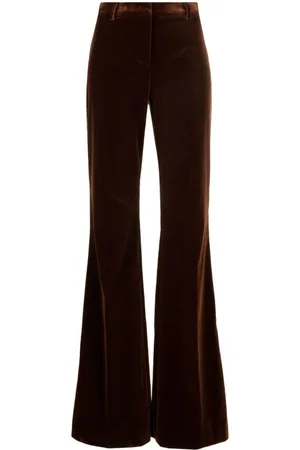 Etro Velvet flared trousers